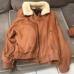 Marco Pierguidi Italian Leather Jacket